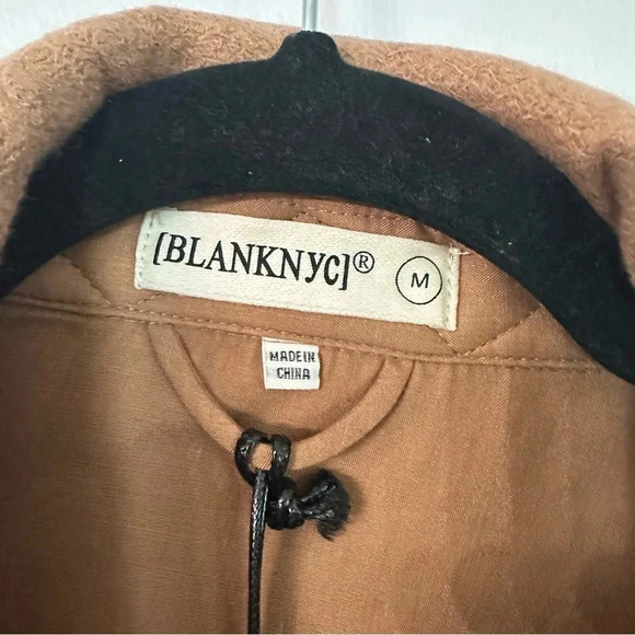 BlankNYC Lets Get Lost Shacket Women’s Button Up Wool Blend Jacket Size M NWT - Picture 5 of 10